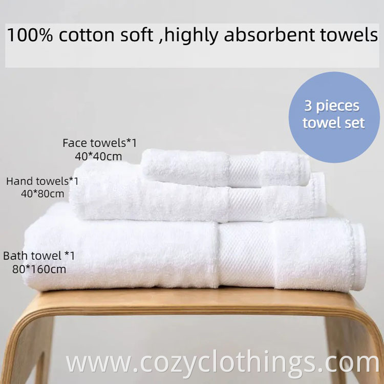 Cotton Towel Set Ca02